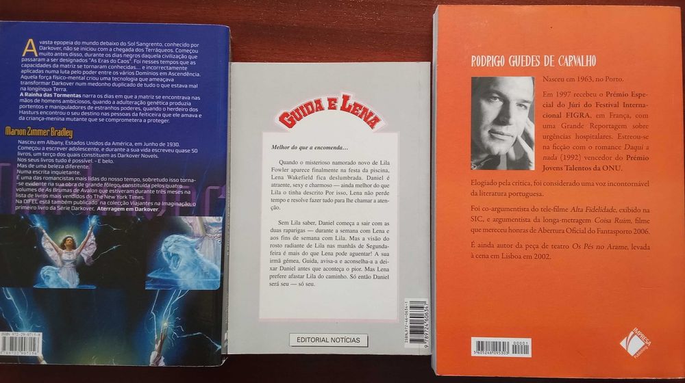 Livros de autores diversos
