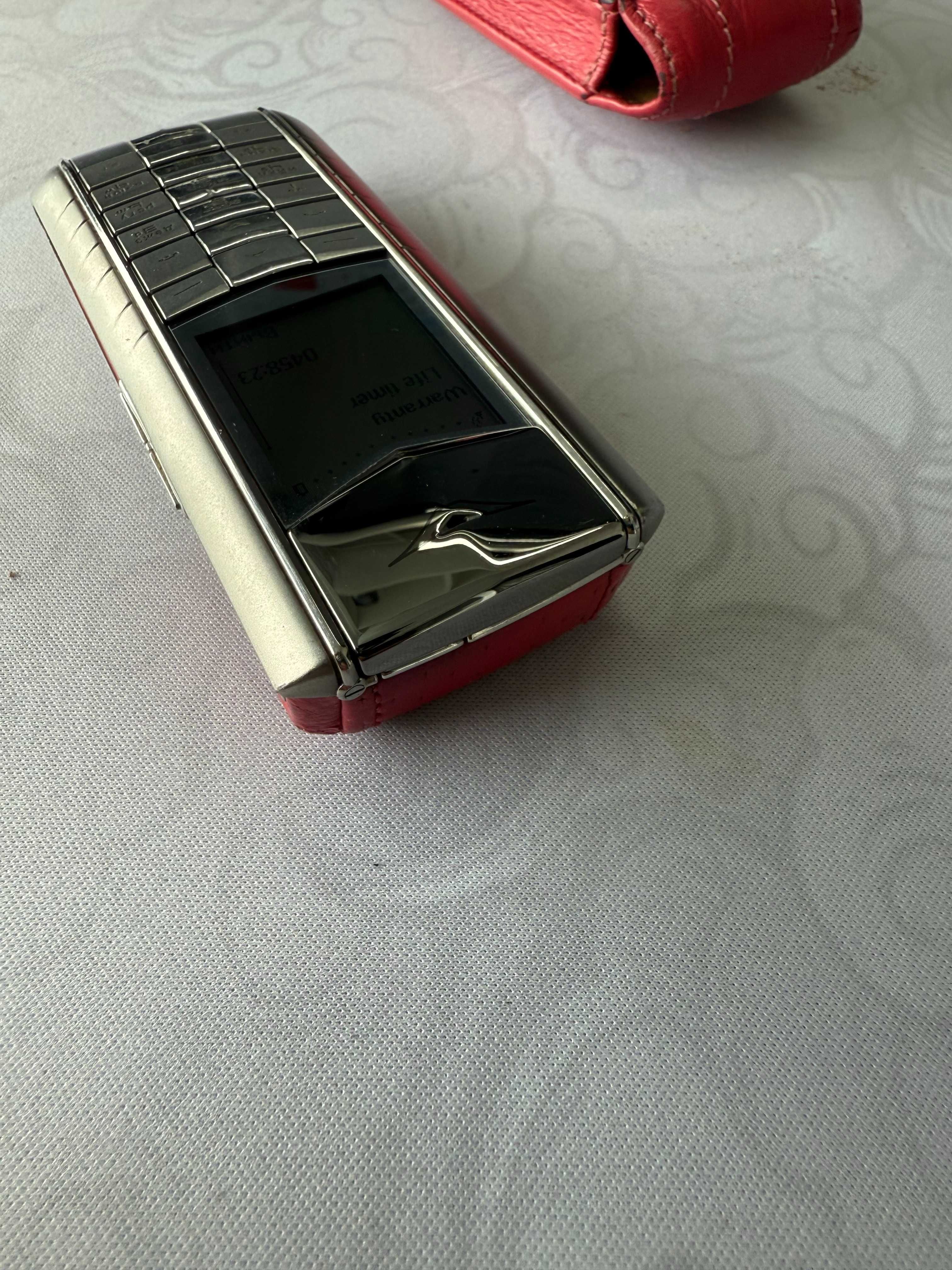 Vertu Ascent Special edition Strawberry.