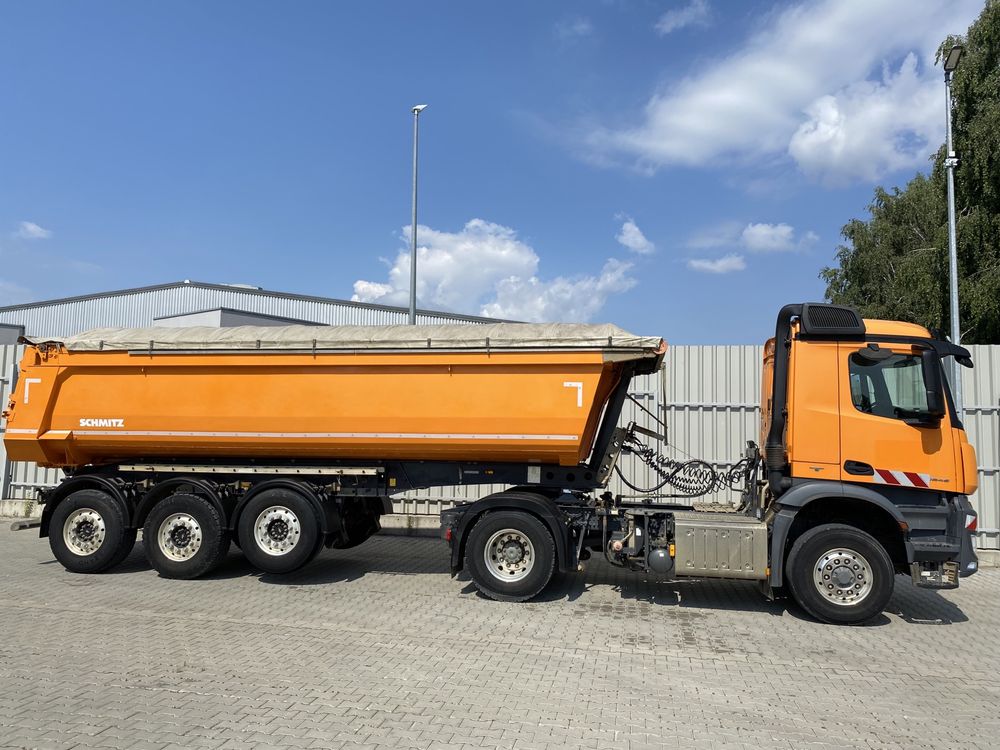 Arocs 4x4 HUD plus Schmitz wywrotka stal