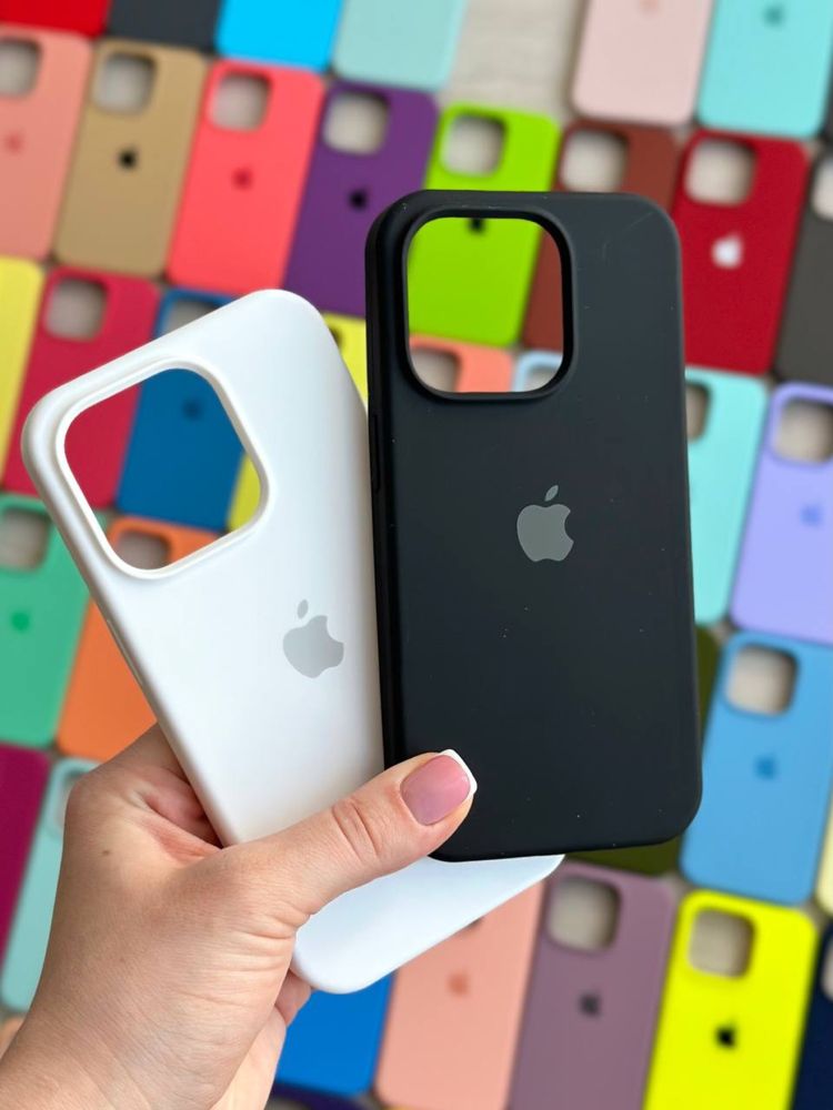 Чехол на iPhone 14 та інші, силіконовий Айфон про макс silicone case