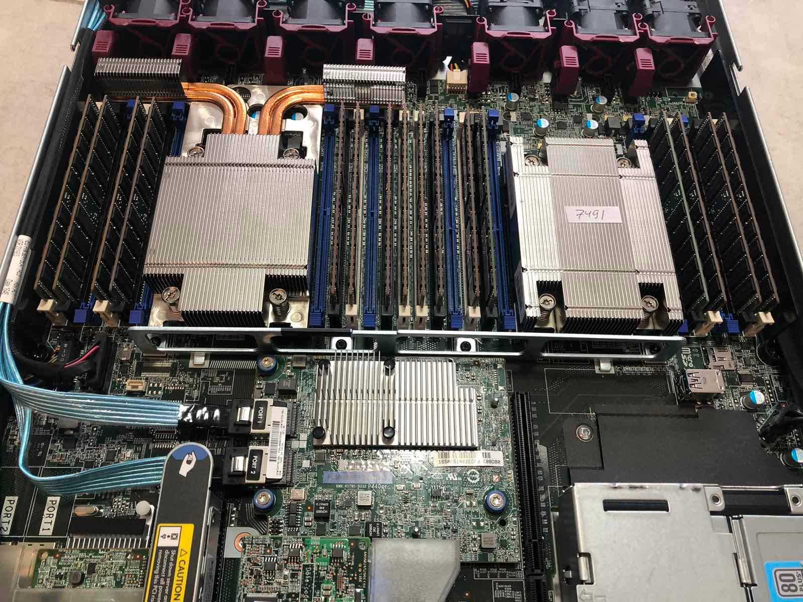 Сервер HP ProLiant DL360 Gen9 | 2xXeon E5-2670 v3 24 ядра | 512GB DDR4