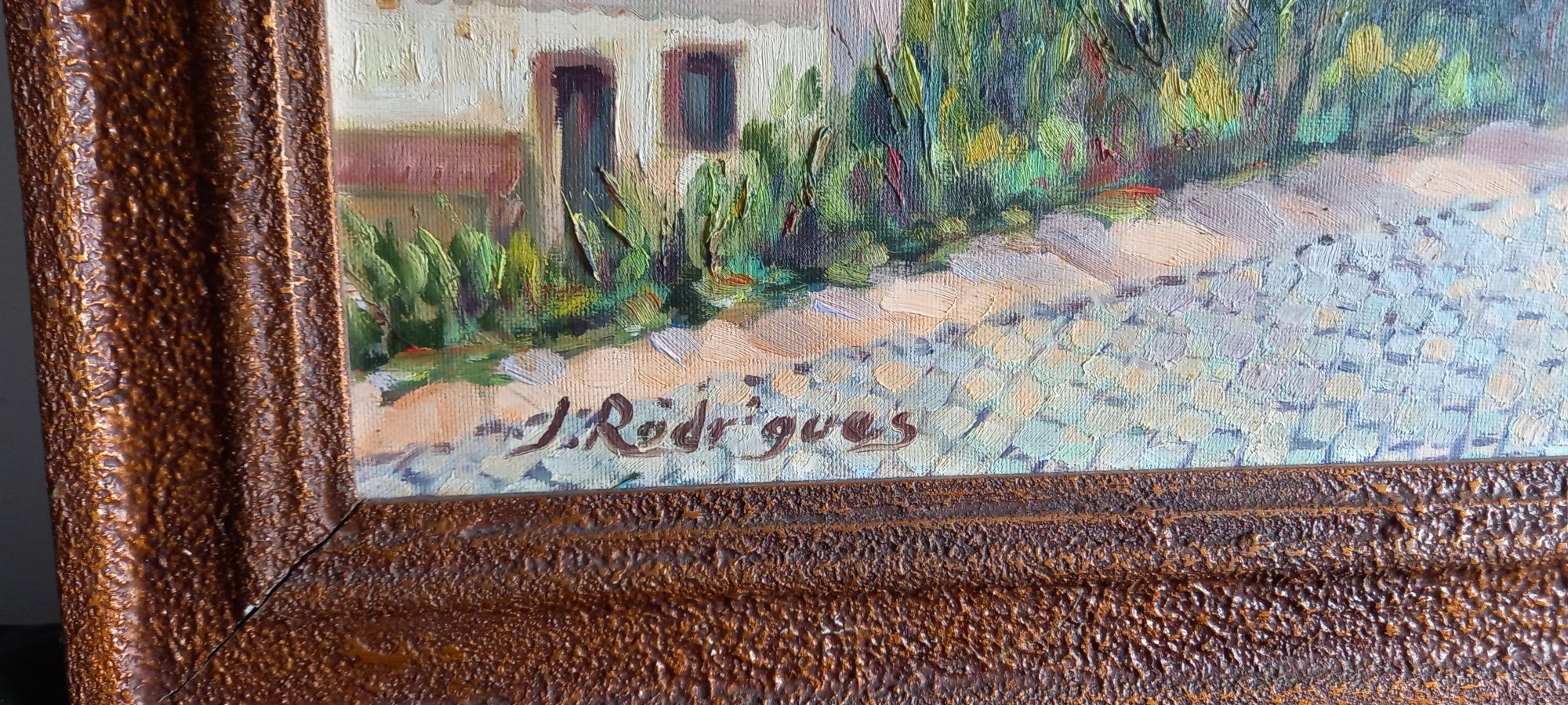 Pintura a óleo  J.Rodrigues