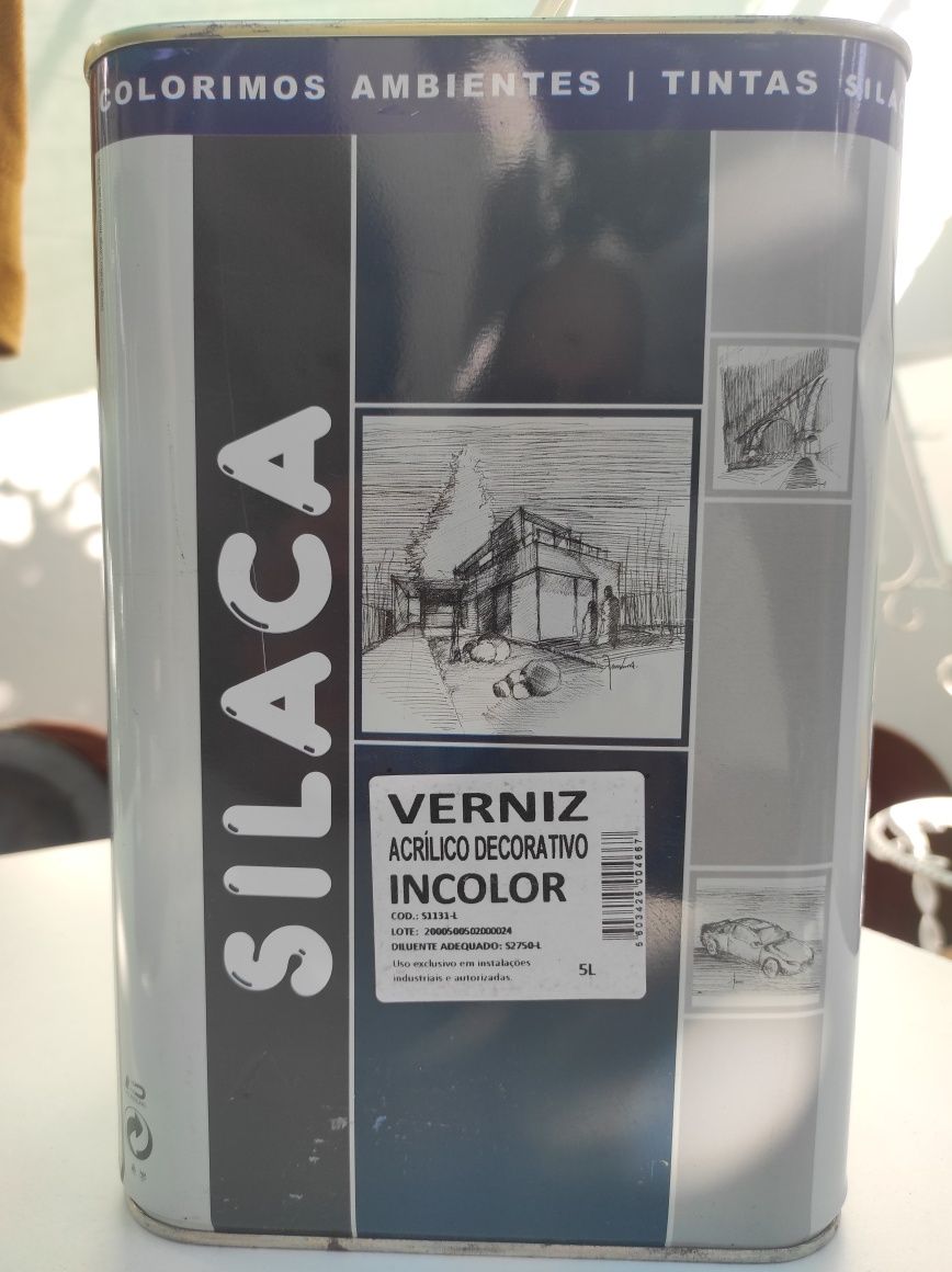 Verniz Acrílico Decorativo Interior (5 litros)