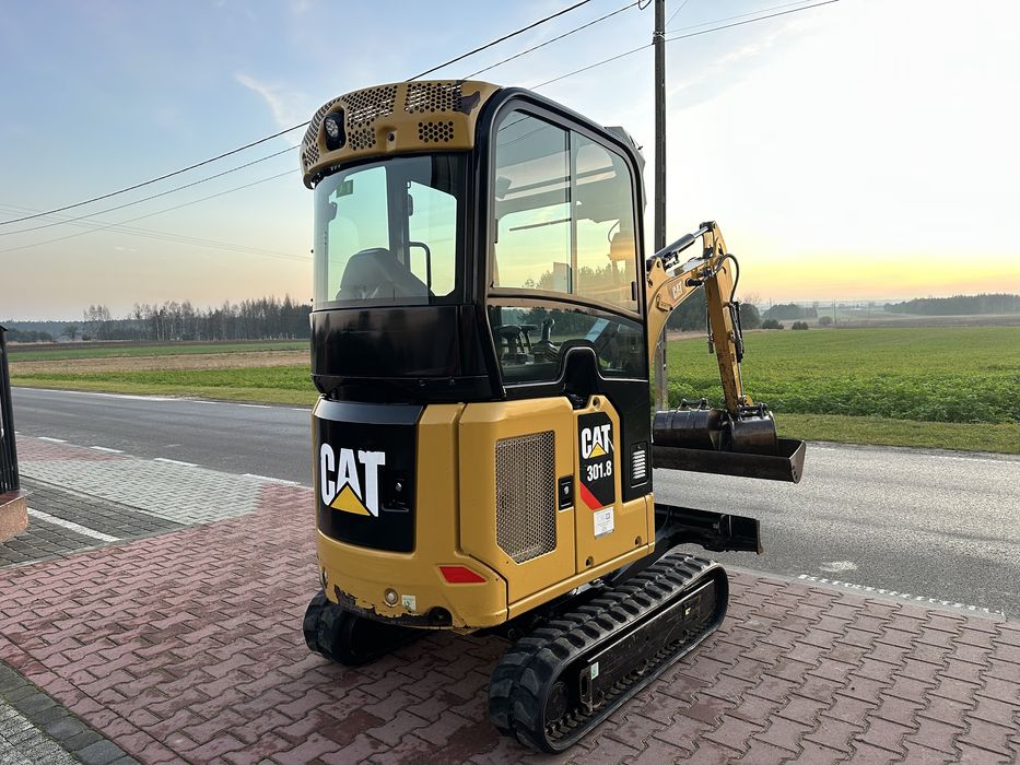 Caterpillar 301.8 CAT Rok2019! (Terex, Volvo, Kubota, Wacer Neuson)