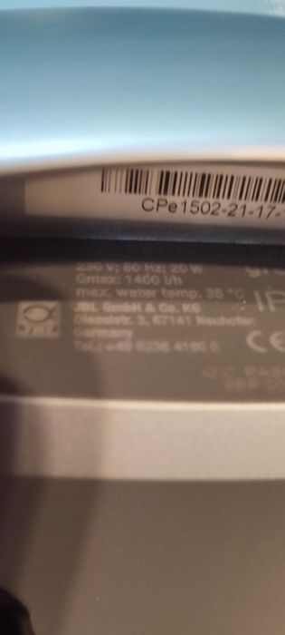 Filtr do akwarium JbL 1502