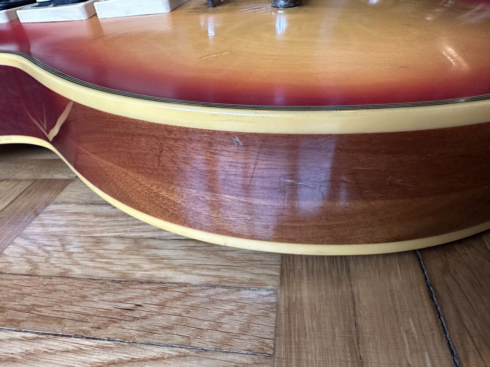 REDUÇÃO TEMPORARIA - Guitarra Aria Pro II Les Paul japonesa 76-78