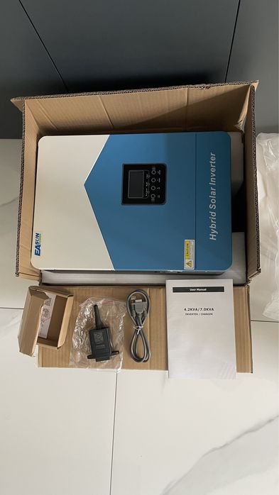 Гібридний інвертор 4.2 кВт чистий синус!