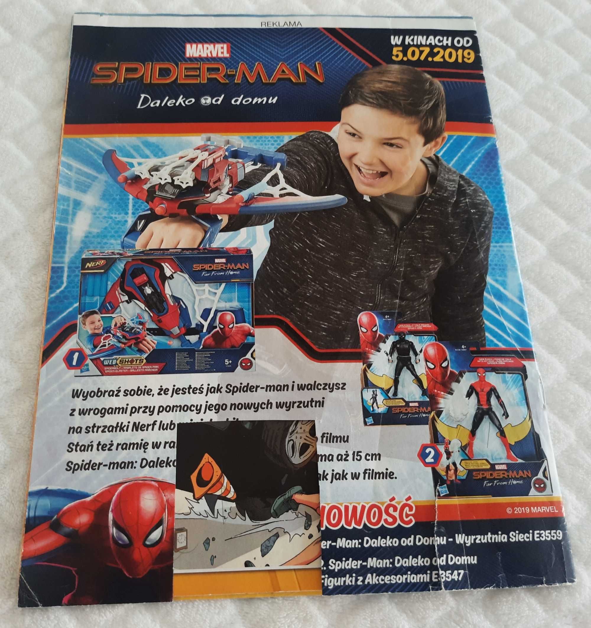 Marvel Spider-Man Magazyn, 4/2019, Egmont (Książeczki dla, czasopismo)