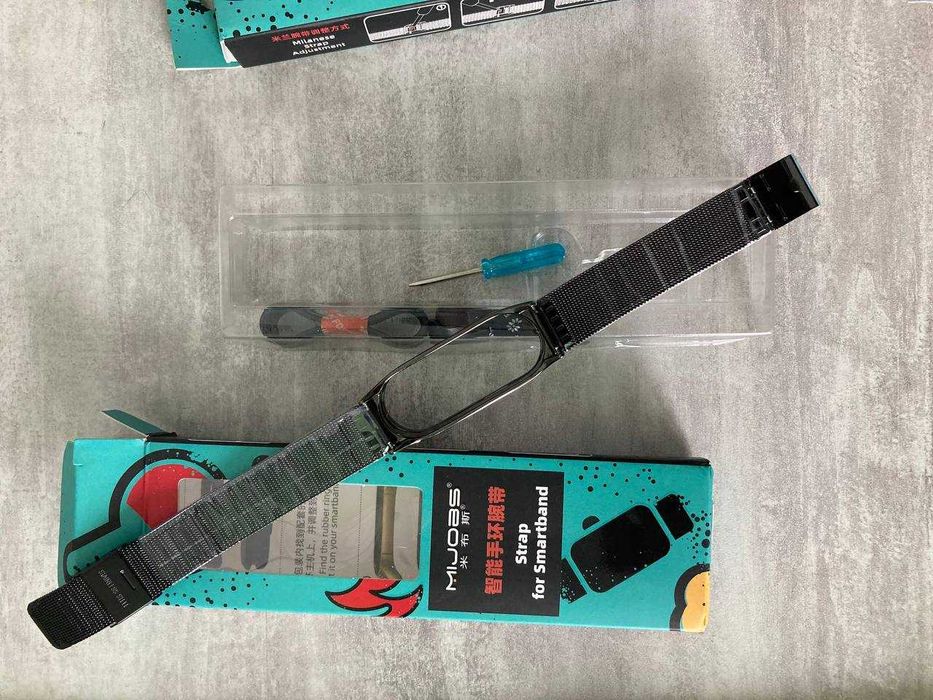 Метал браслет Xiaomi Mi Band 7 Rose Gold ремешок