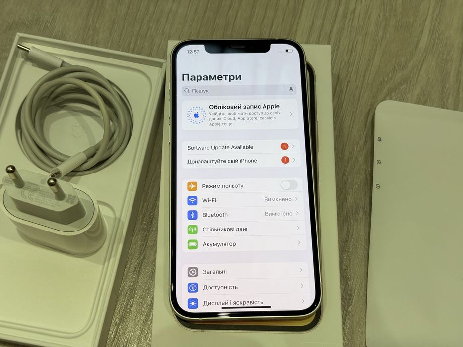 Ідеальний iPhone 12 White 128gb Neverlock! Повний комплект! Новий!