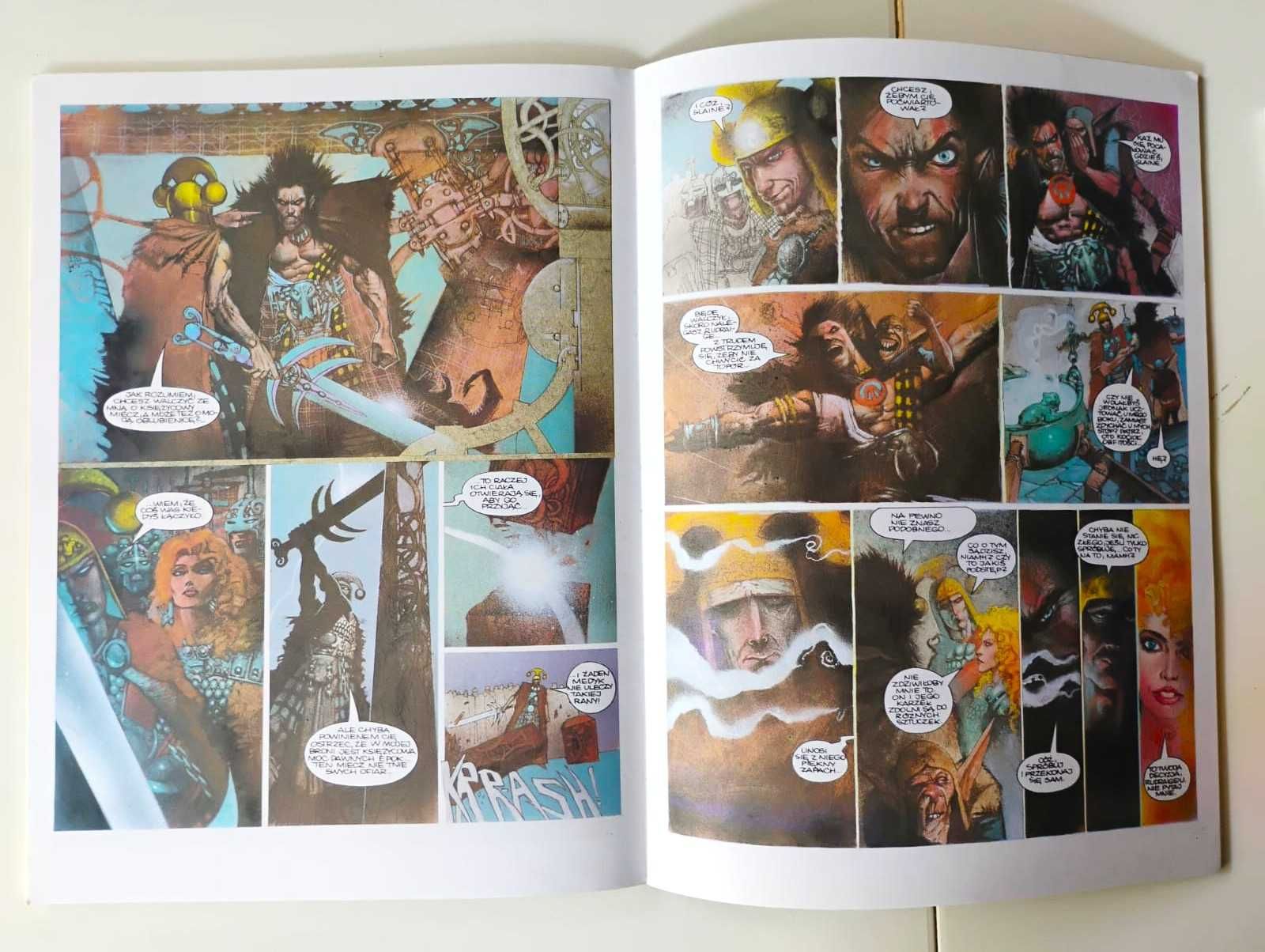 Komiks Slaine Rogaty Bóg (The Horned God) - 1,2,3 zestaw.
