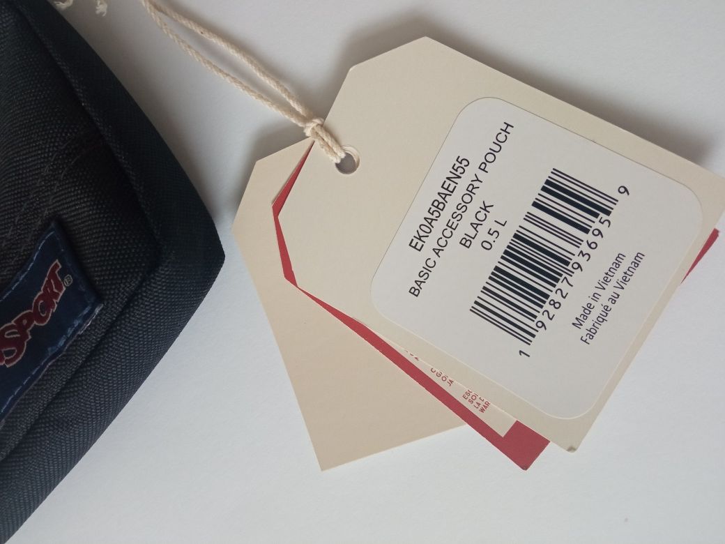 JanSport saszetka piórnik czarna