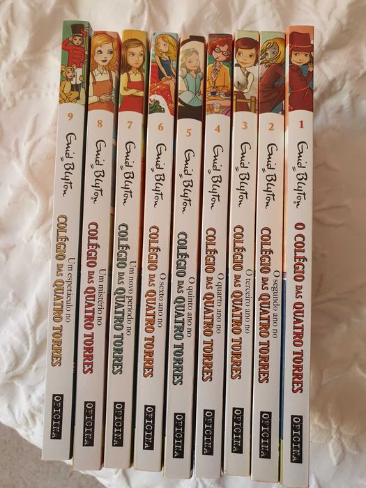 Livros da colecção Colégio das Quatro Torres