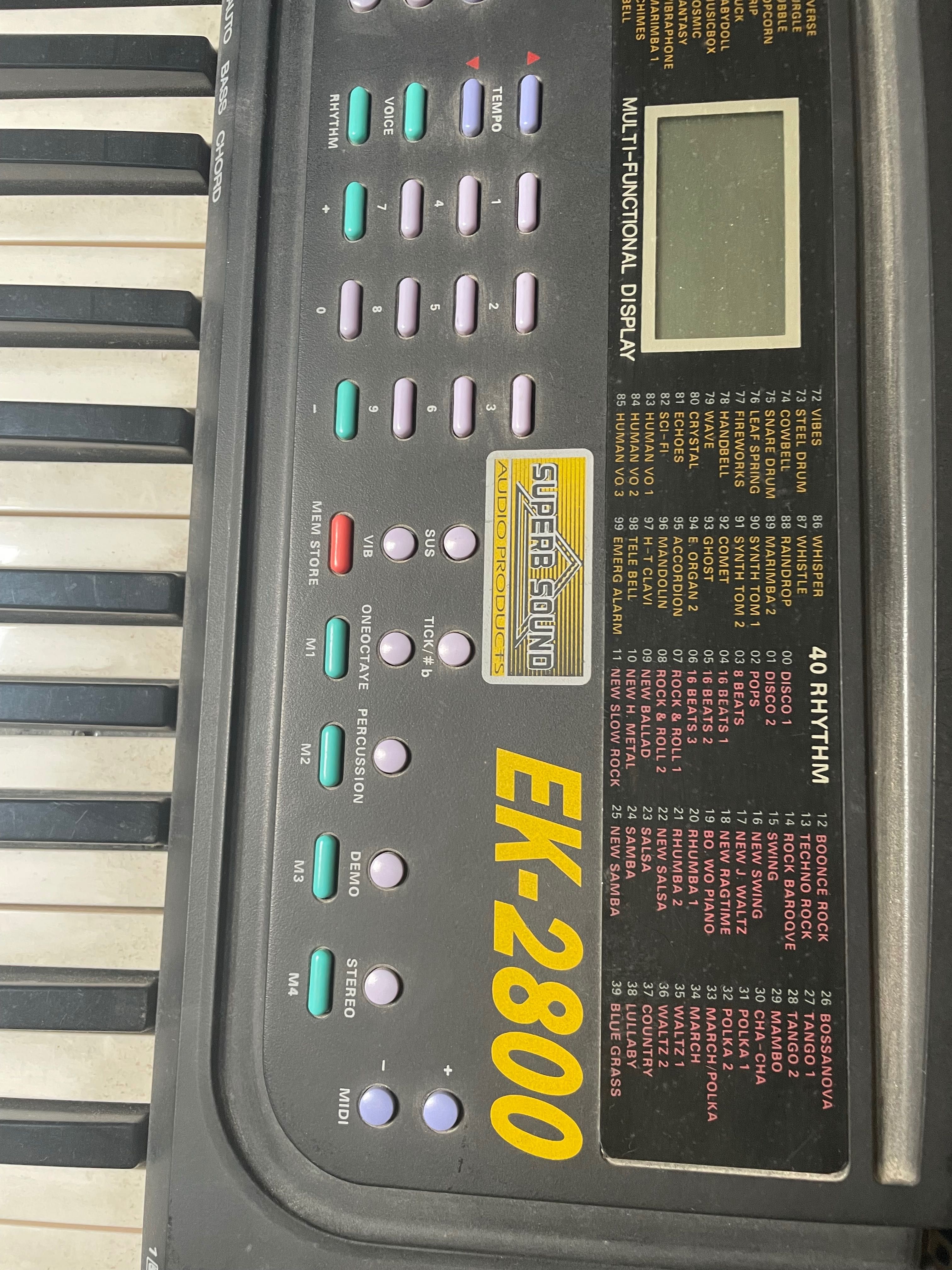 Teclado elétrico