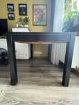 Stół IKEA BJURSTA, czarny 140 cm, rozkładany do 220 cm