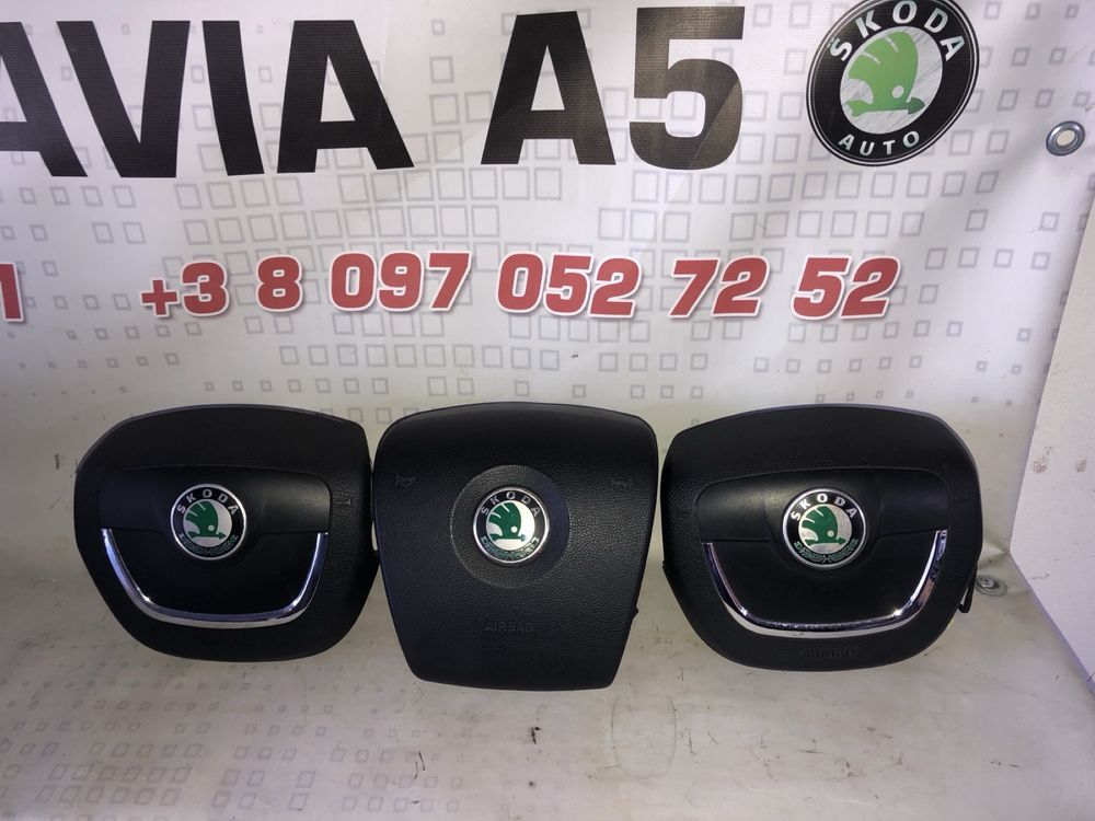 аірбег безпека skoda octavia a5, fabia mk2, roomster yeti розборка