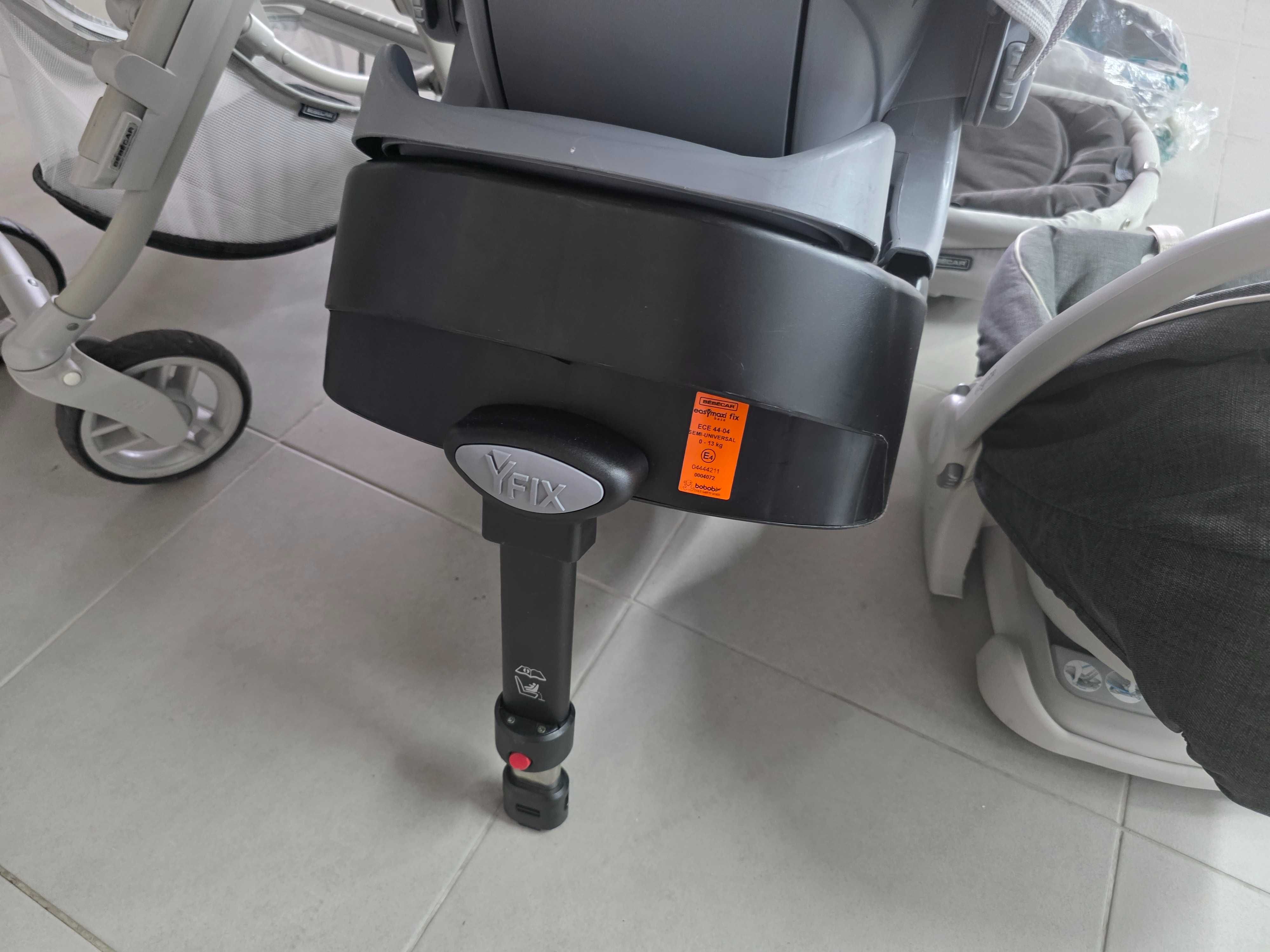 Conjunto bebecar com isofix