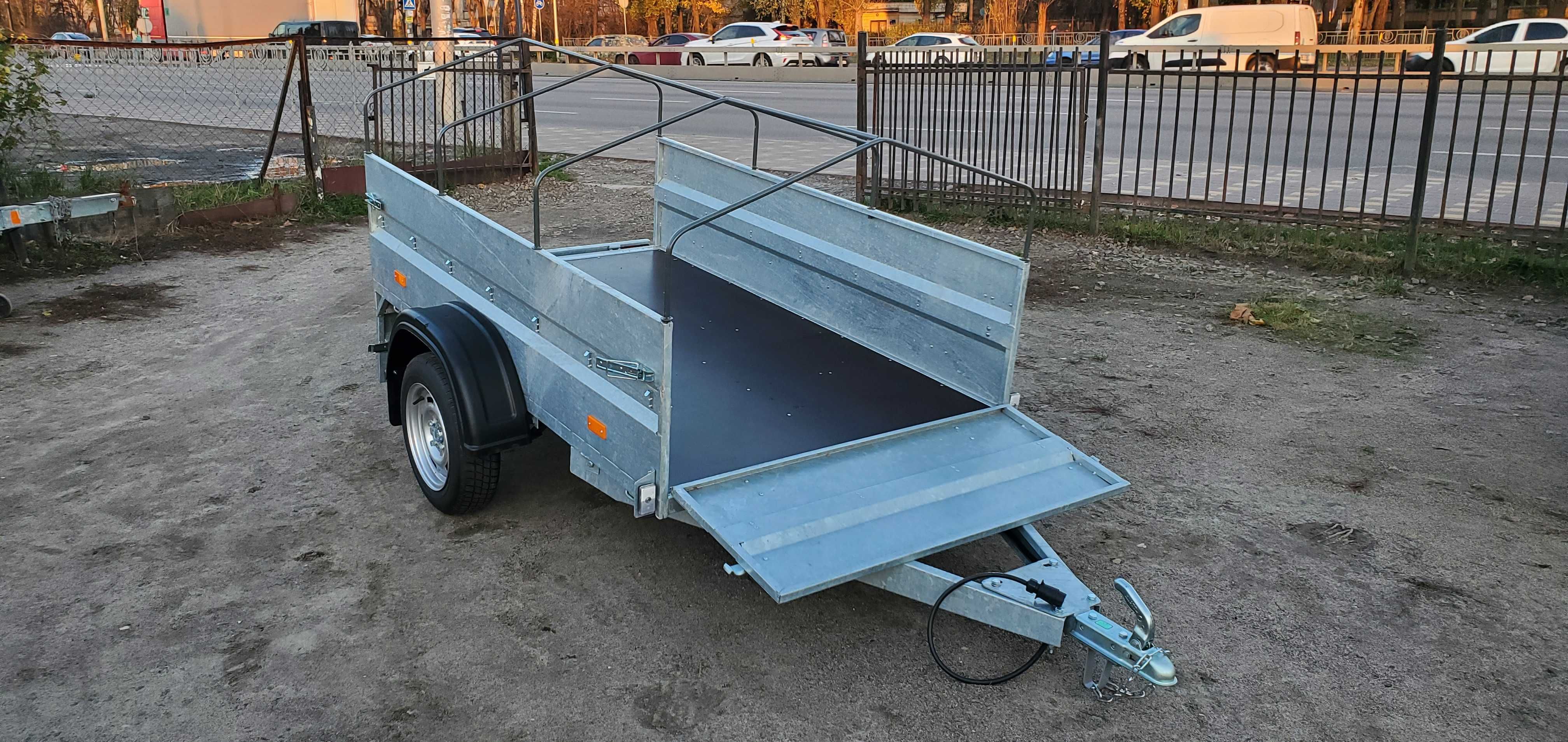 Причіп ПРАІМ 1250х2150х400 Оцинкований