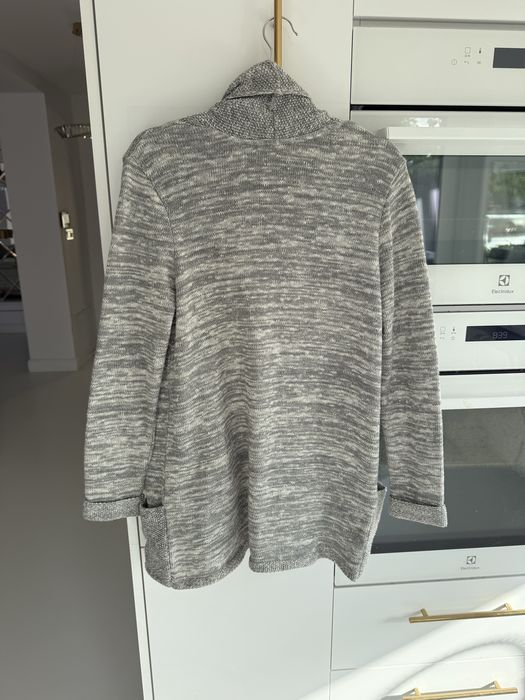 Camaieu sweter kardigan narzutka szary uniwersalny