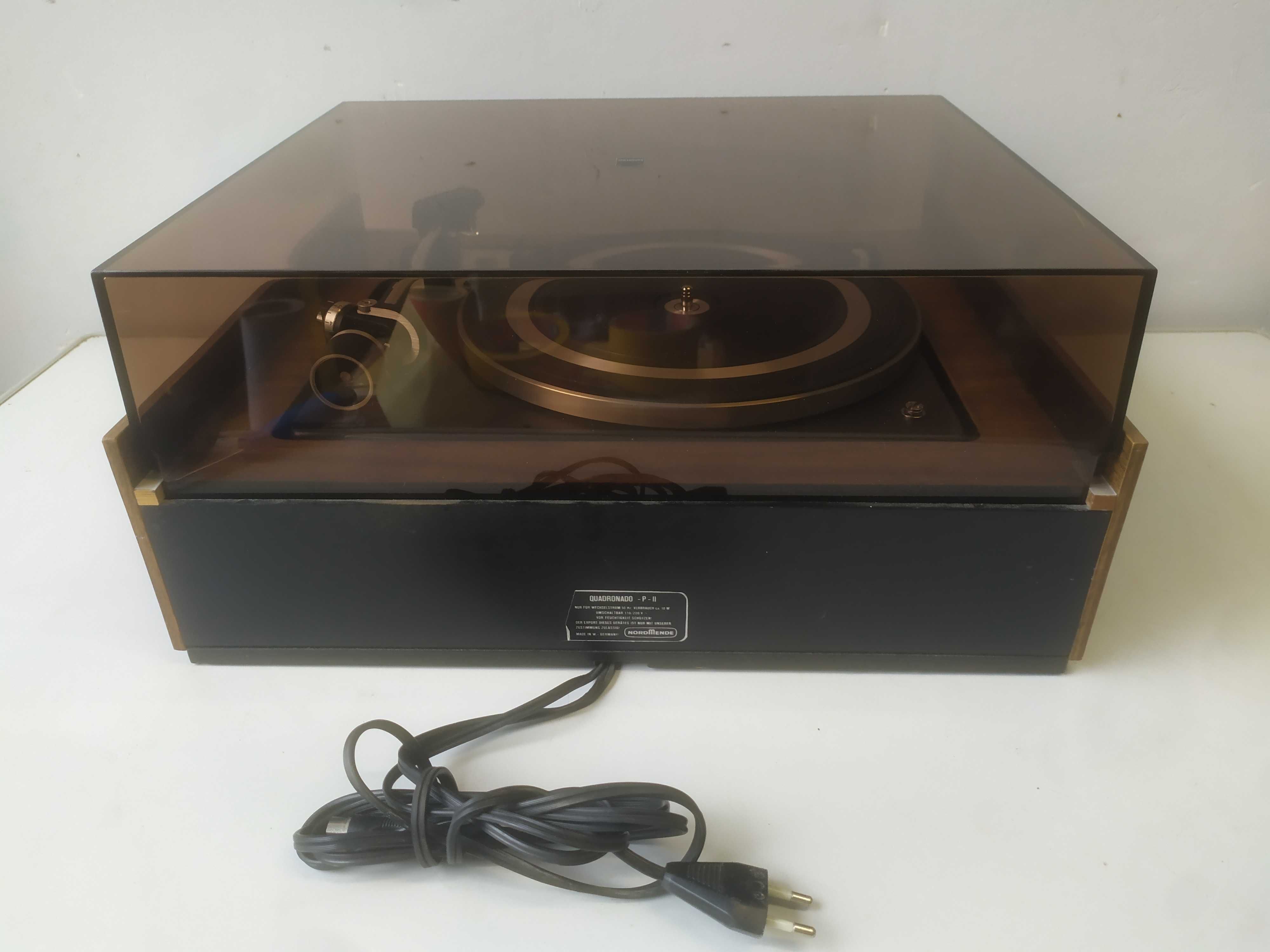 nordmende quadronado P-II DUAL 1228 GRAMOFON