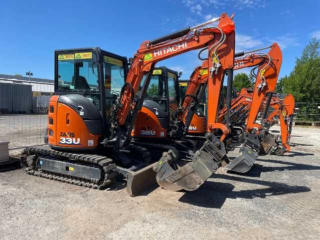 Minikoparka Hitachi ZX 33 U-6 Używane Koparka 3,5 t