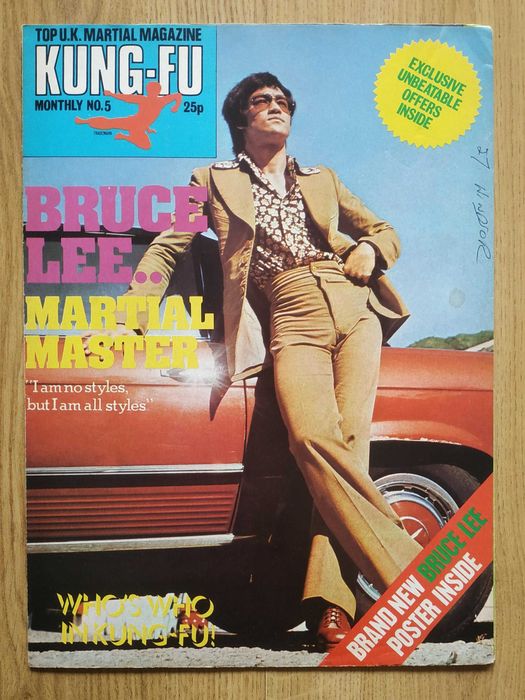 Bruce Lee Kung Fu Monthly 2 Sztuki Plakat