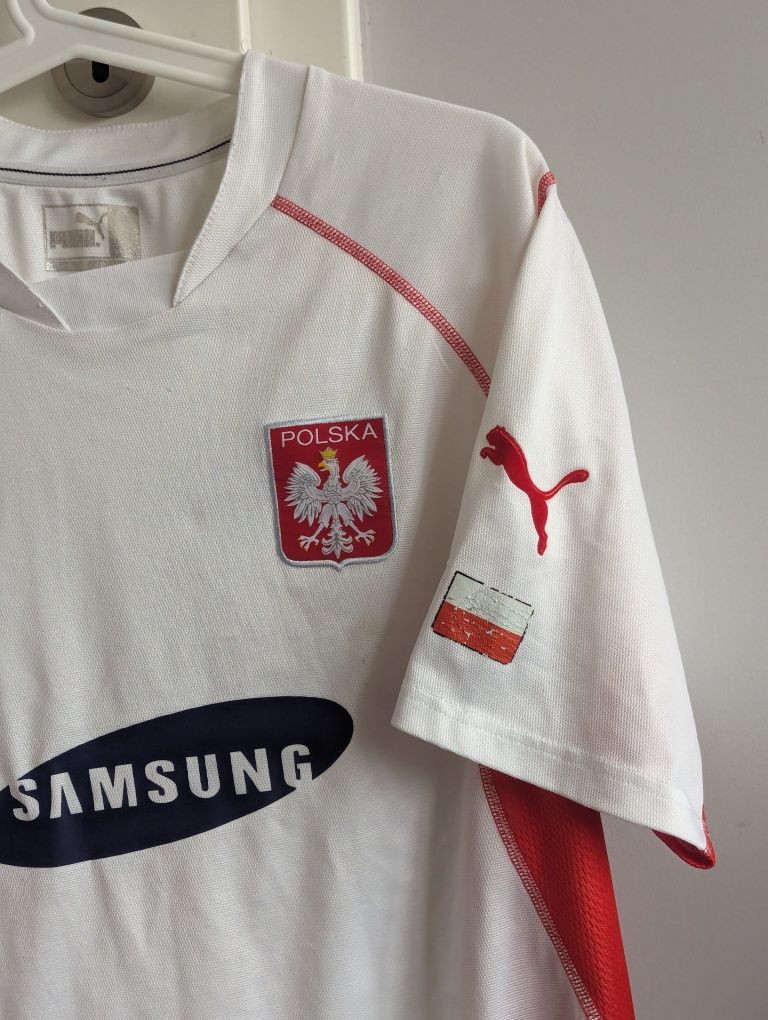 Koszulka piłkarska Puma Reprezentacja Polski 2002 vintage