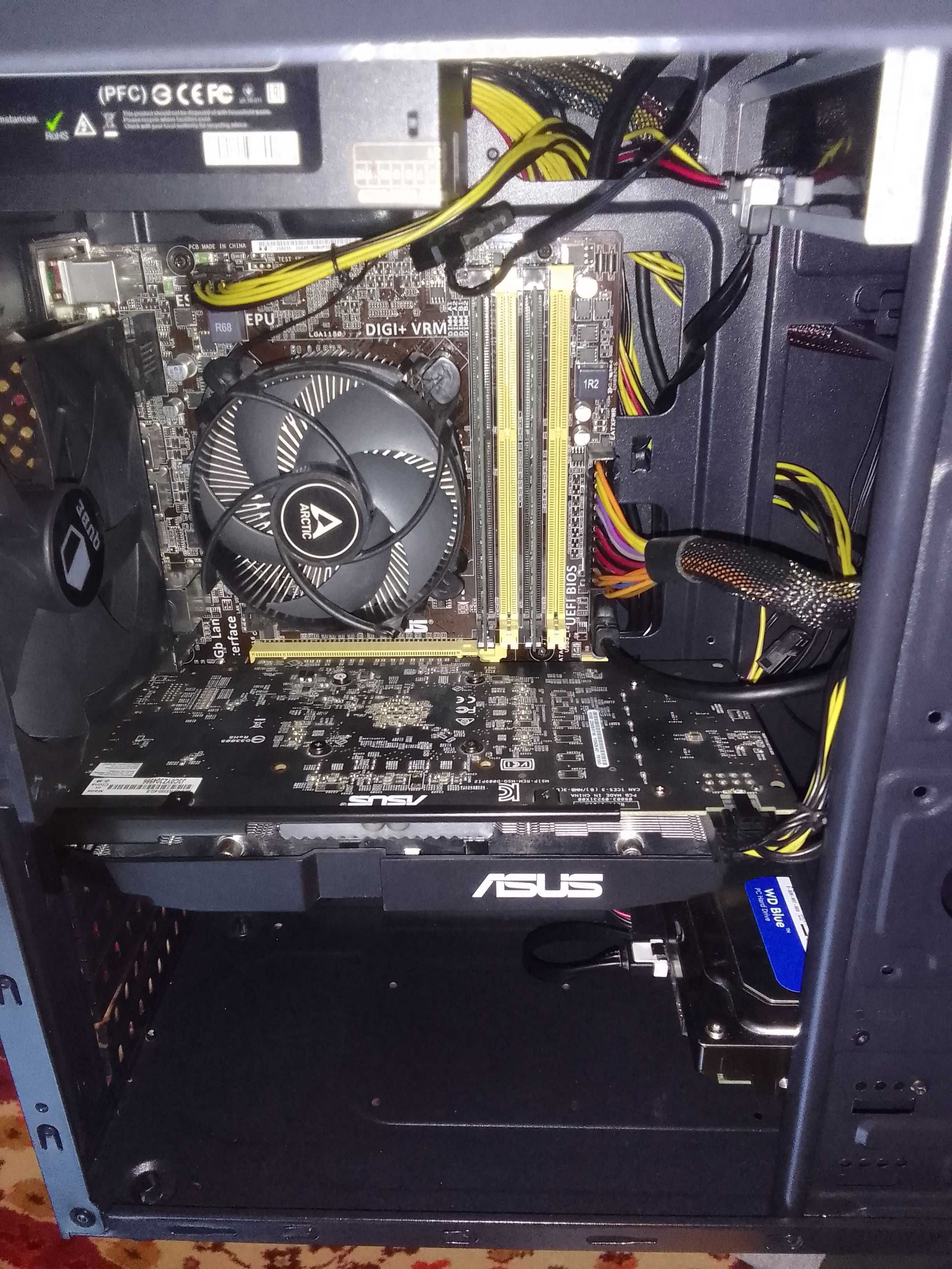 ПК Xeon E3-1231 V3 (i7-4770) / RX580 4GB / ОЗУ 8GB / 1ТБ HDD