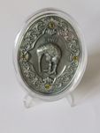 NIUE 2$ 2014 Kiwi Swarowski Faberge KOPIA