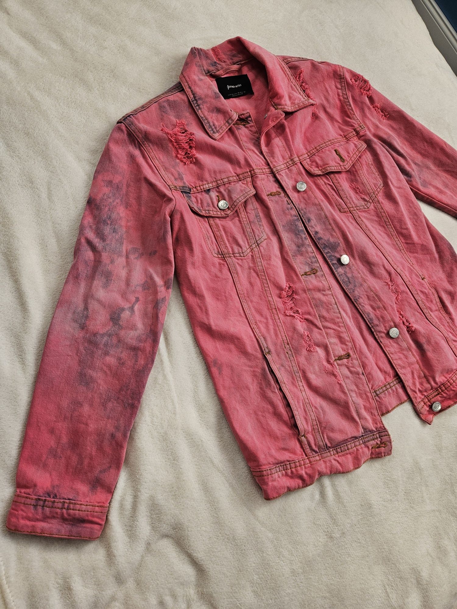 Stradivarius katana jeansowa oversize