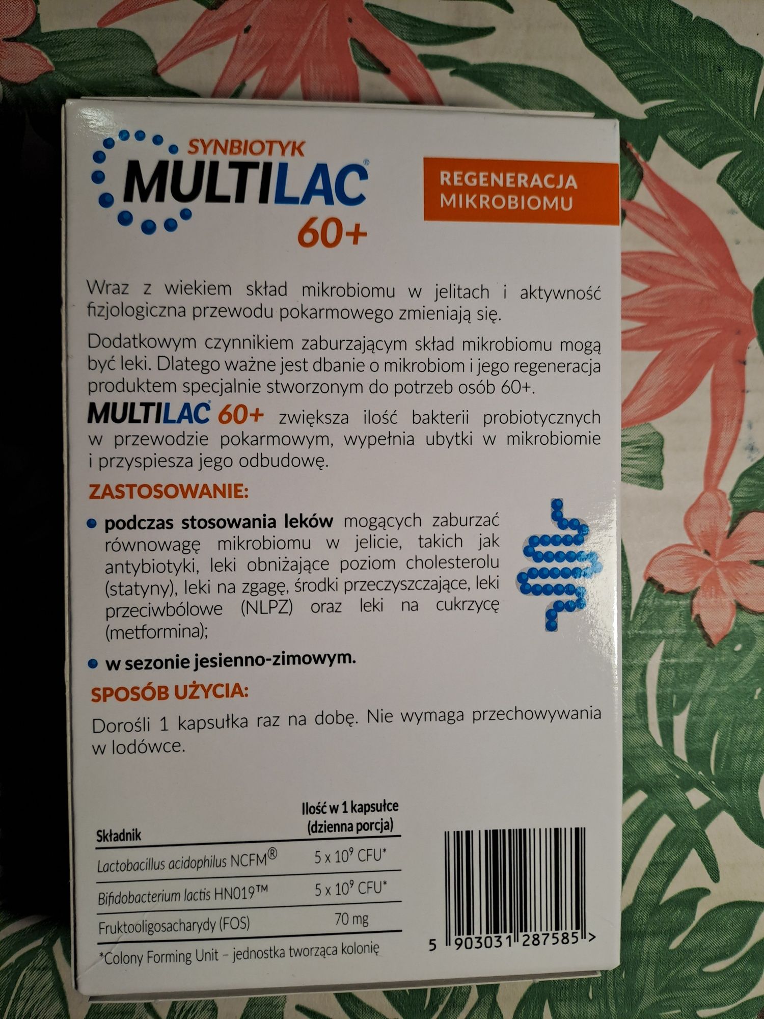 Mutilac 60+ 20 kapsułek