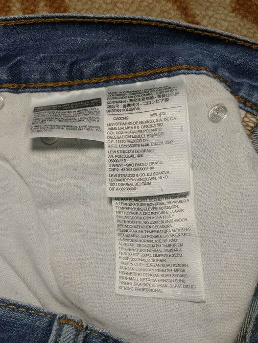 Джинсы Levis 511 original читать описание!!