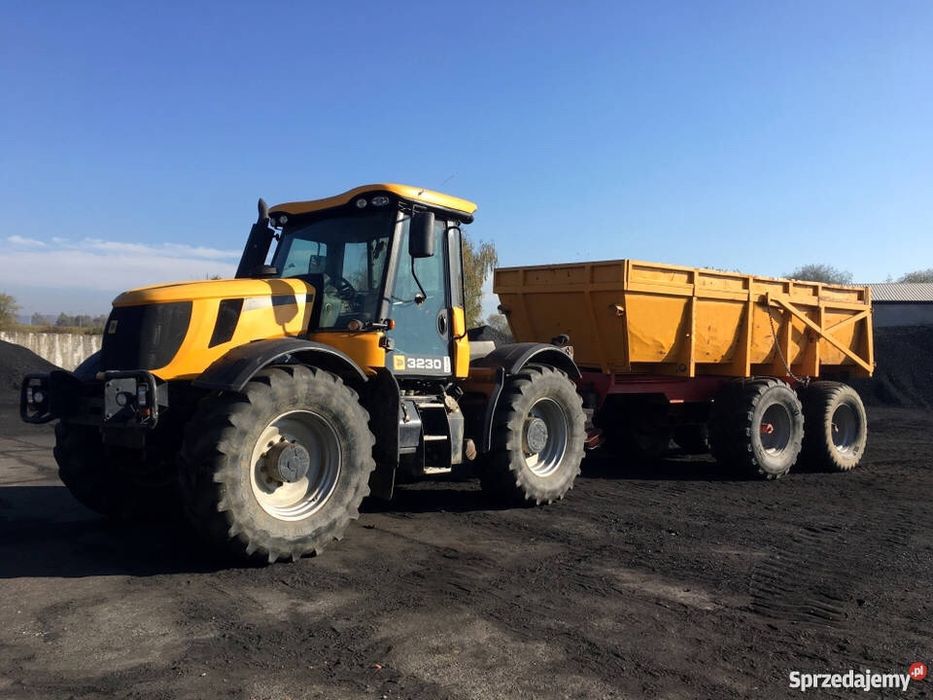 Usługi koparko-ładowarką koparką 8 ton czteroośka transport do 25 ton