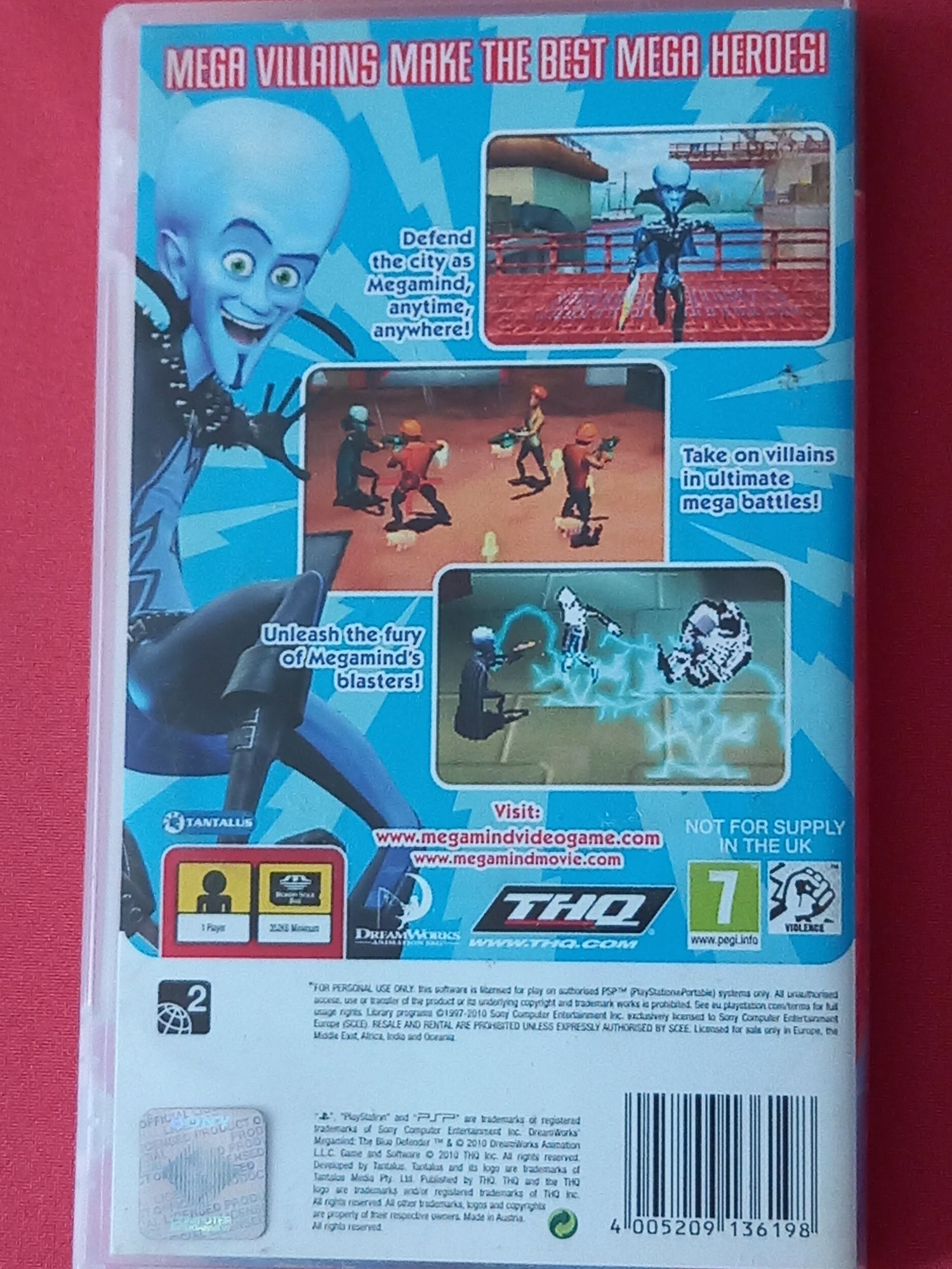 Megamind na konsole PSP psp
