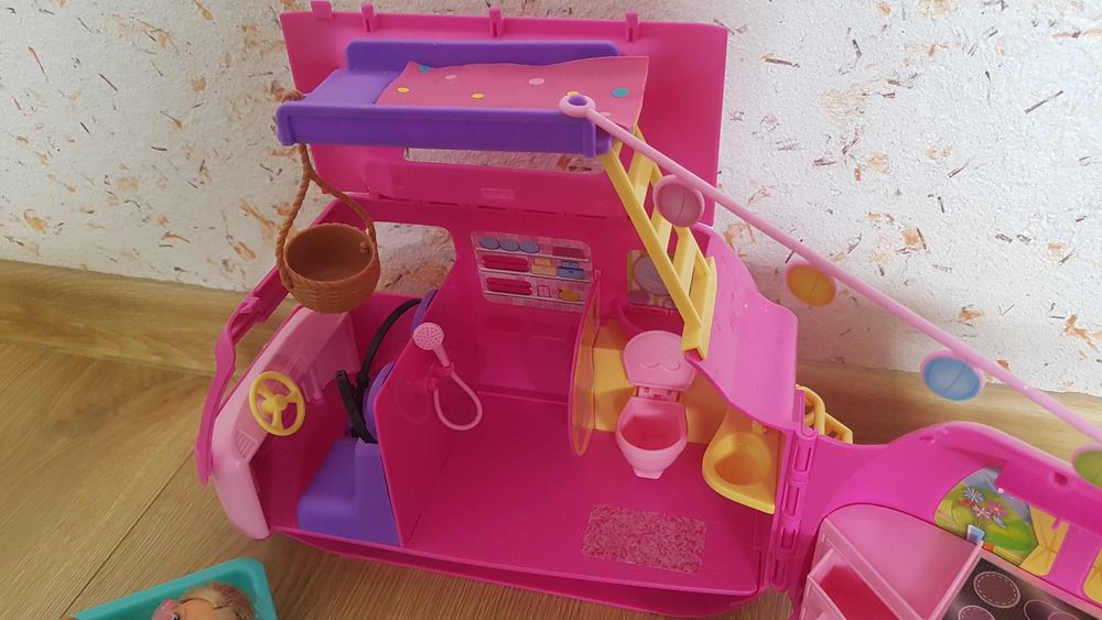 EVI LOVE HOLIDAY CAMPER wakacje w kamperze SIMBA TOYS lalka i kamper