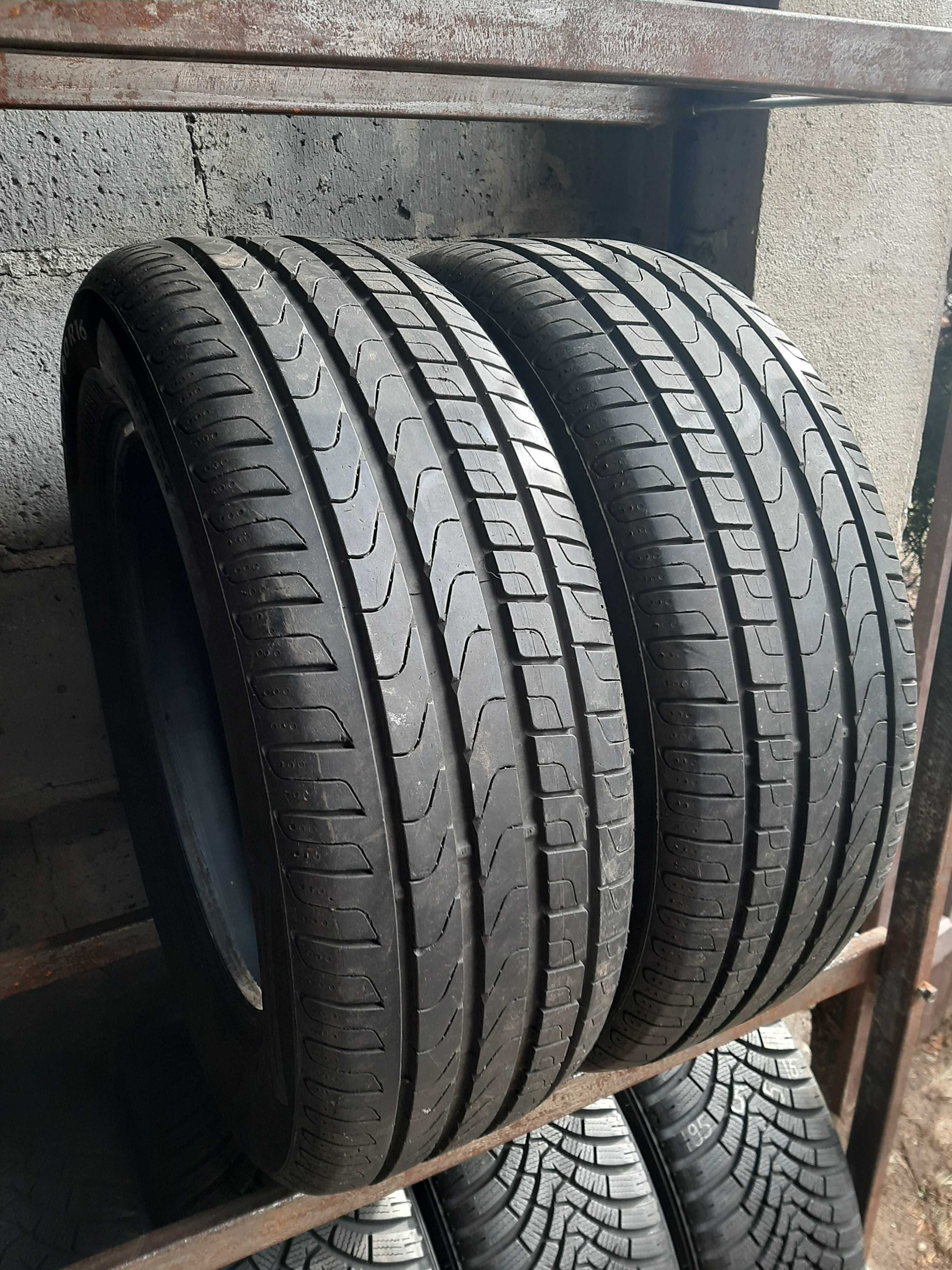 2x Opony letnie 205/60R16 Pirelli Cinturato P7 / 2018r 7mm