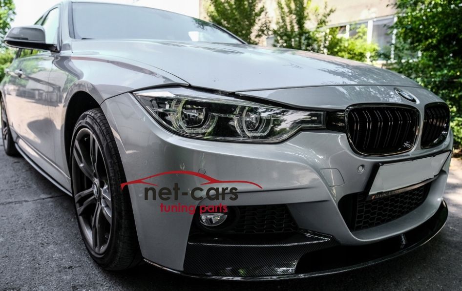 Dyfuzor + Spoiler dokładka przód BMW 3 F30 F31 MPerformance Carbon 00-