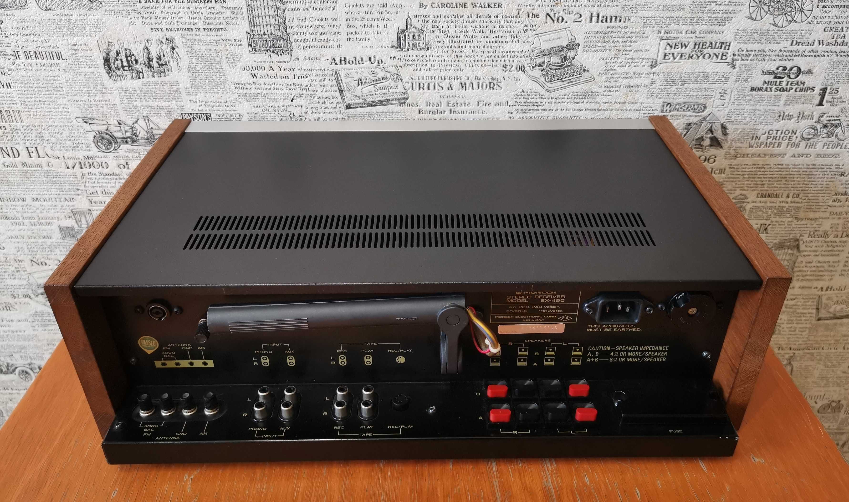 Amplituner stereo Pioneer SX-450 Vintage