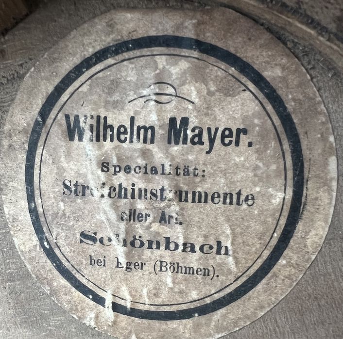 Wilhelm Mayer. Майстрова скрипка 4/4 !!!