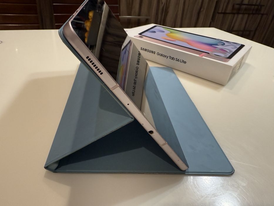 Планшет+чохол оригінал Samsung Tab S6 Lite,рожевий