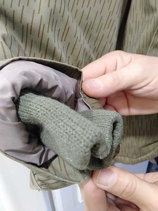 kolekcjonerska Kurtka zimowa NVA "deszczyk" rozm.62-Duża stan magazyn