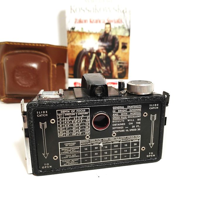 Ciekawy aparat fotograficzny  Coronet Victor 1955 r BOX Kamera obscura