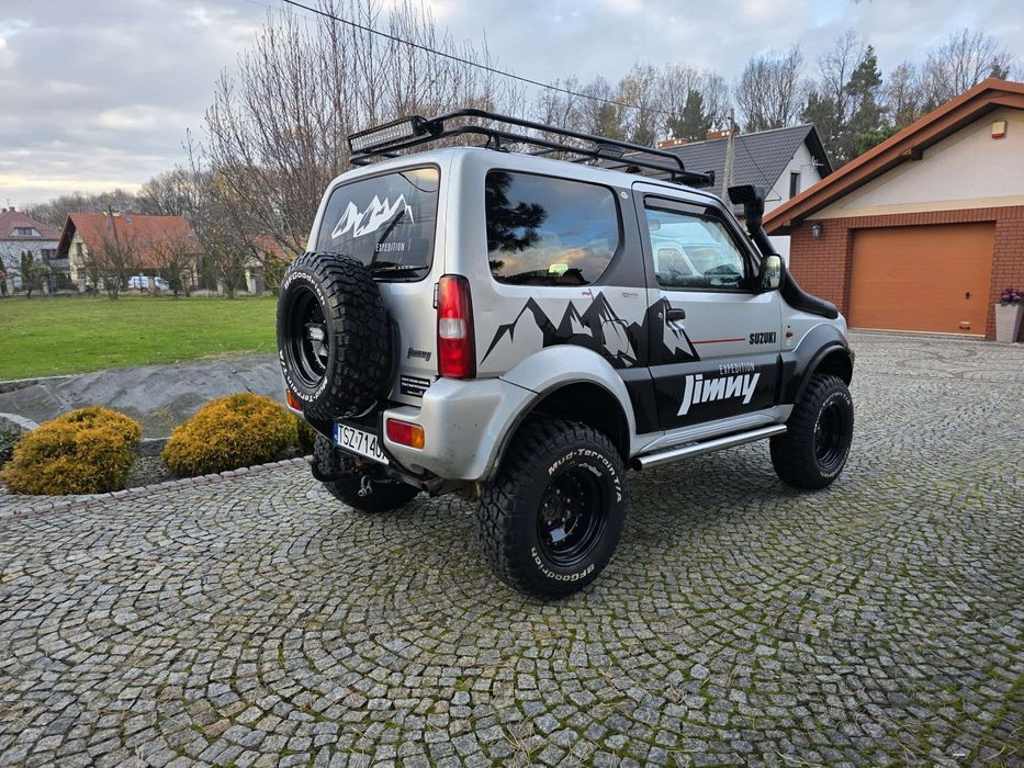 Suzuki Jimny Off Road Zmota Wyciągarka Pług śnieżny Odśnieżarka 4x4