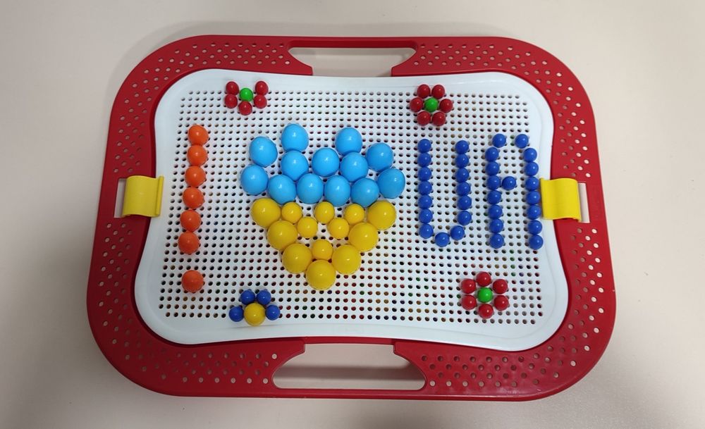 Мозаїка Quercetti 300 елементів Мозаика