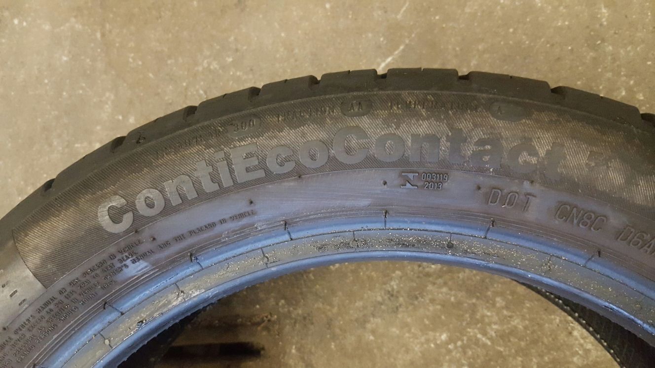 Para opon 185/50R16 81H Continental ContiEcoContact 5