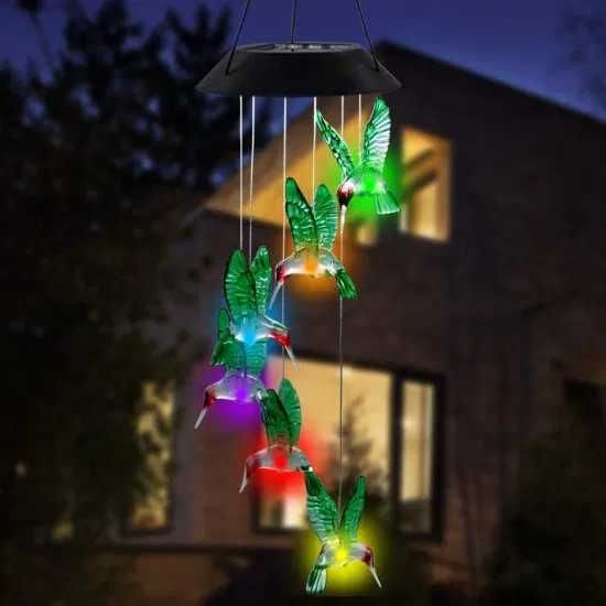 Girlanda świetlna lampki SOLARNE OGRODOWE LAMPA