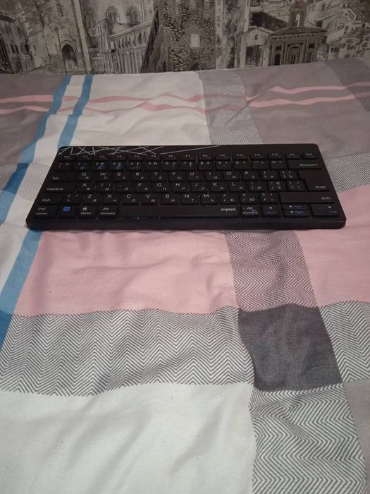Безпроводная клавиатура и мышь rapoo