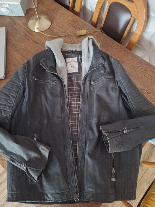 Kurtka skórzana XXL