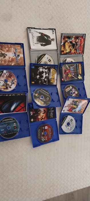 Lote 8 Jogos PS2 – Luta, Ação e Aventura (completos)