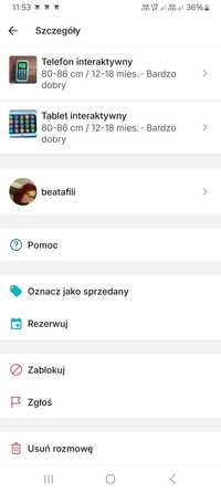 Tablet i telefon interaktywny dla dzieci